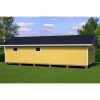 Elementtivarasto Timburg E21 10040x4240 mm 42.57 m² puuvalmis