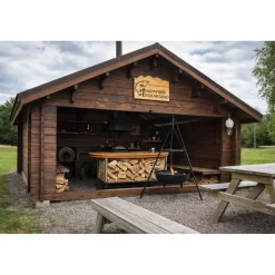 Grillikatos LP Garden G-L, 16m², harjakatto