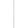 Harjaterästolppa Hortus musta 10mm suojus 145cm musta (10kpl)