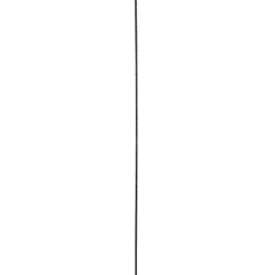 Harjaterästolppa Hortus musta 10mm suojus 145cm musta (10kpl)