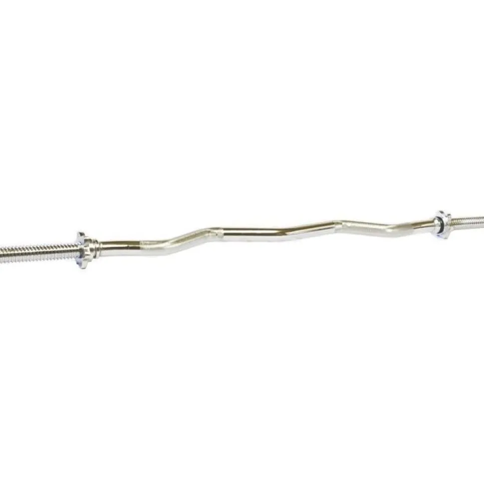 Hauistanko Fit'n Shape Kierrelukoilla 30mm, hopea