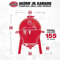 Hiiligrilli Char-Griller Akorn 14 Junior Kamado