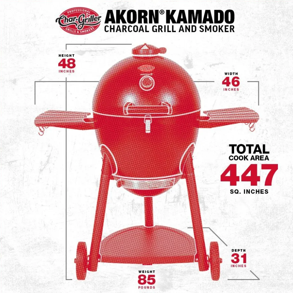 Hiiligrilli Char-Griller Akorn 20 Kamado