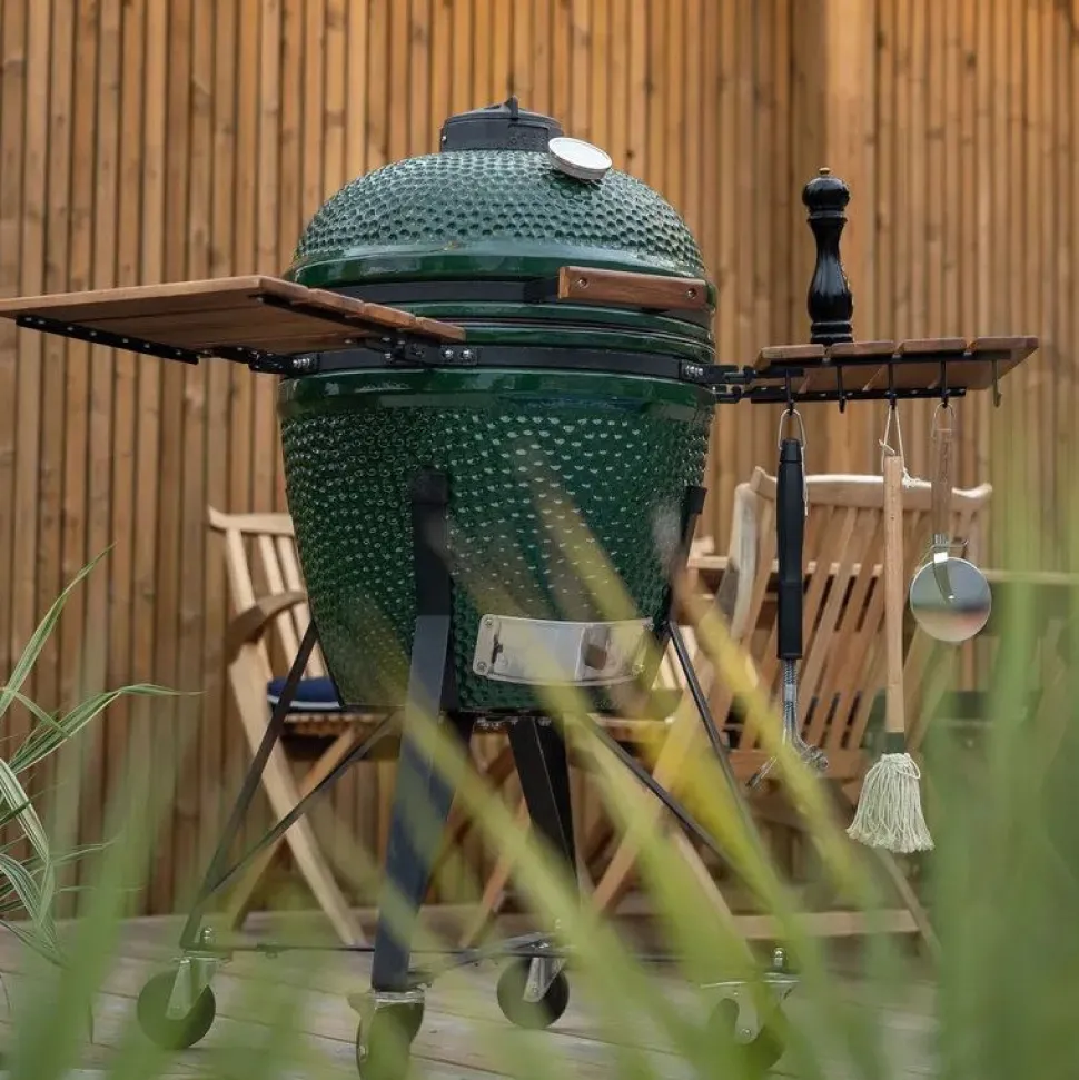 Hiiligrilli Kamado Sumo Midi 21", vihreä
