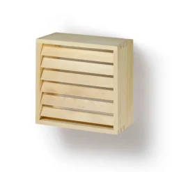 Häikäisysuoja Ensto - Saunavalaisimelle AVH11, mänty 250x250x135 mm