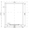 Hirsilato LP Garden R Kymppi, 10m², rakomallinen