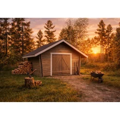 Hirsilato LP Garden U Kymppi, 10m², vinoseinäinen