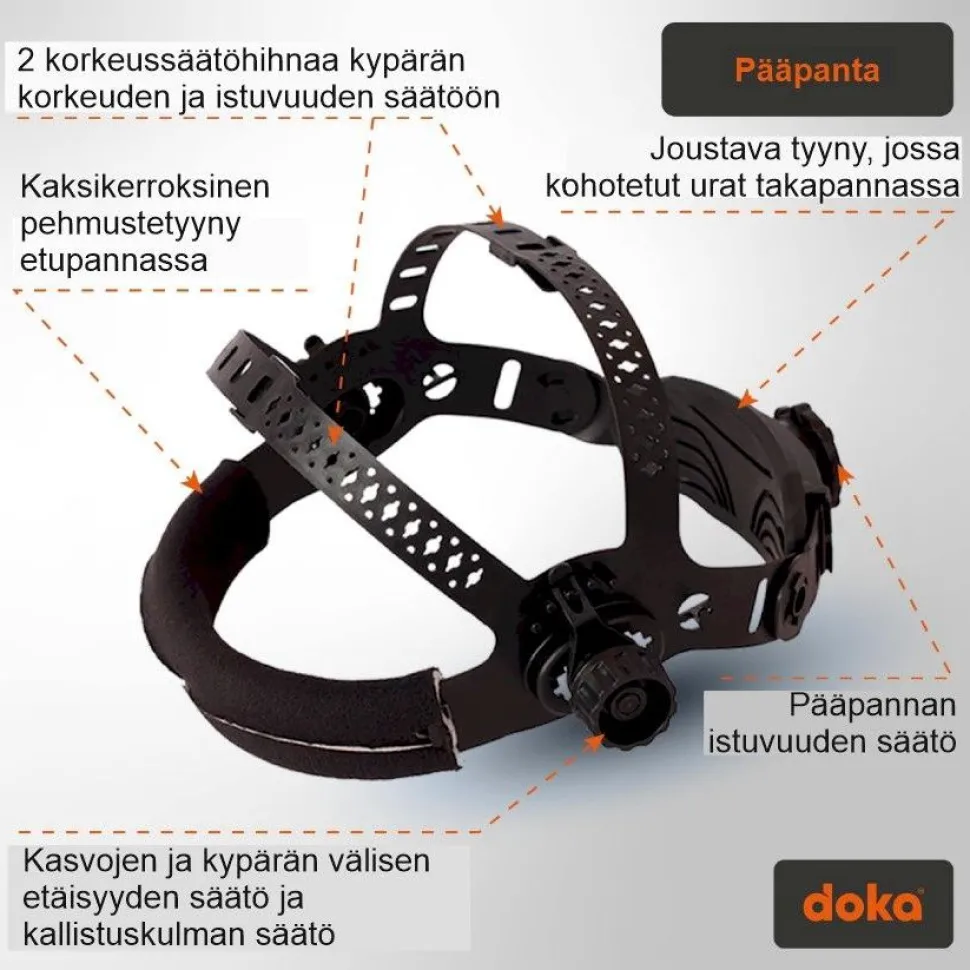 Hitsauskypärä Doka Ultima 10