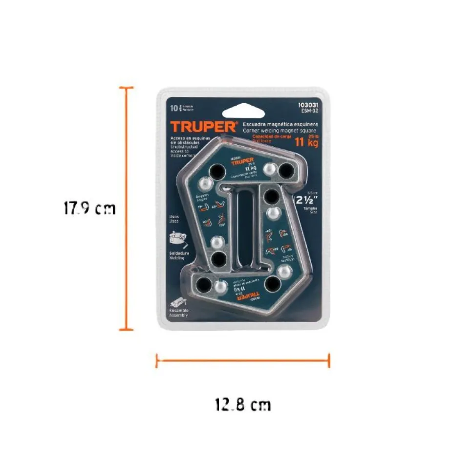 Hitsausmagneetti Truper, 2 kpl, 2-3/4"