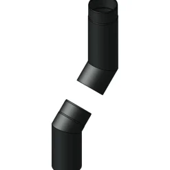 Hormin nivelmutka Jeremias 0-90° Ø115 musta