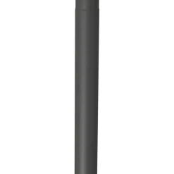 Hormin yhdysputki Jeremias 1000 mm musta Ø115