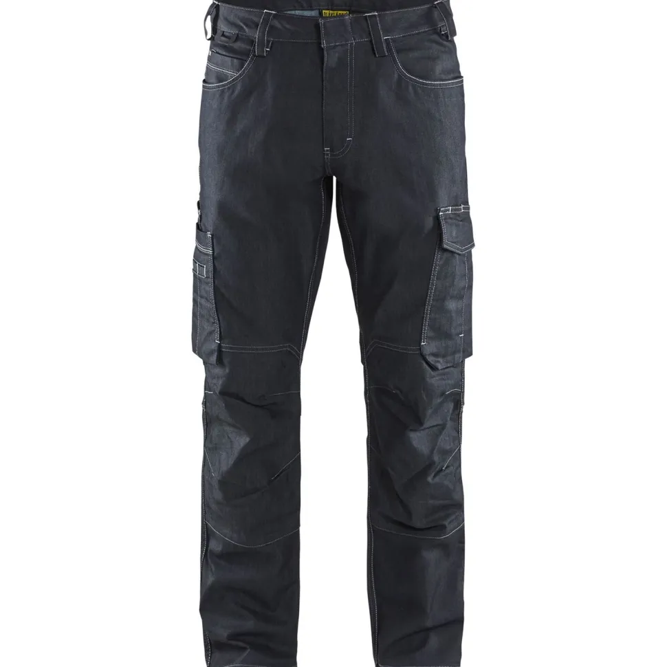Housut Blåkläder 1439 Denim Stretch mariininsininen