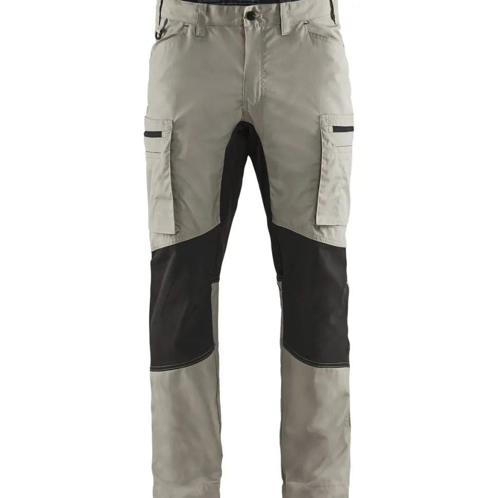 Housut Blåkläder 1459 Stretch beige/musta