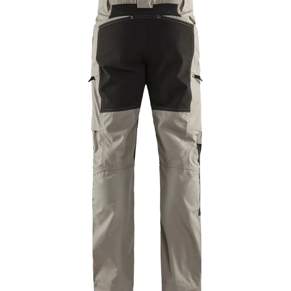 Housut Blåkläder 1459 Stretch beige/musta