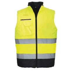 Huomioliivi Portwest S267 300D keltainen/sininen
