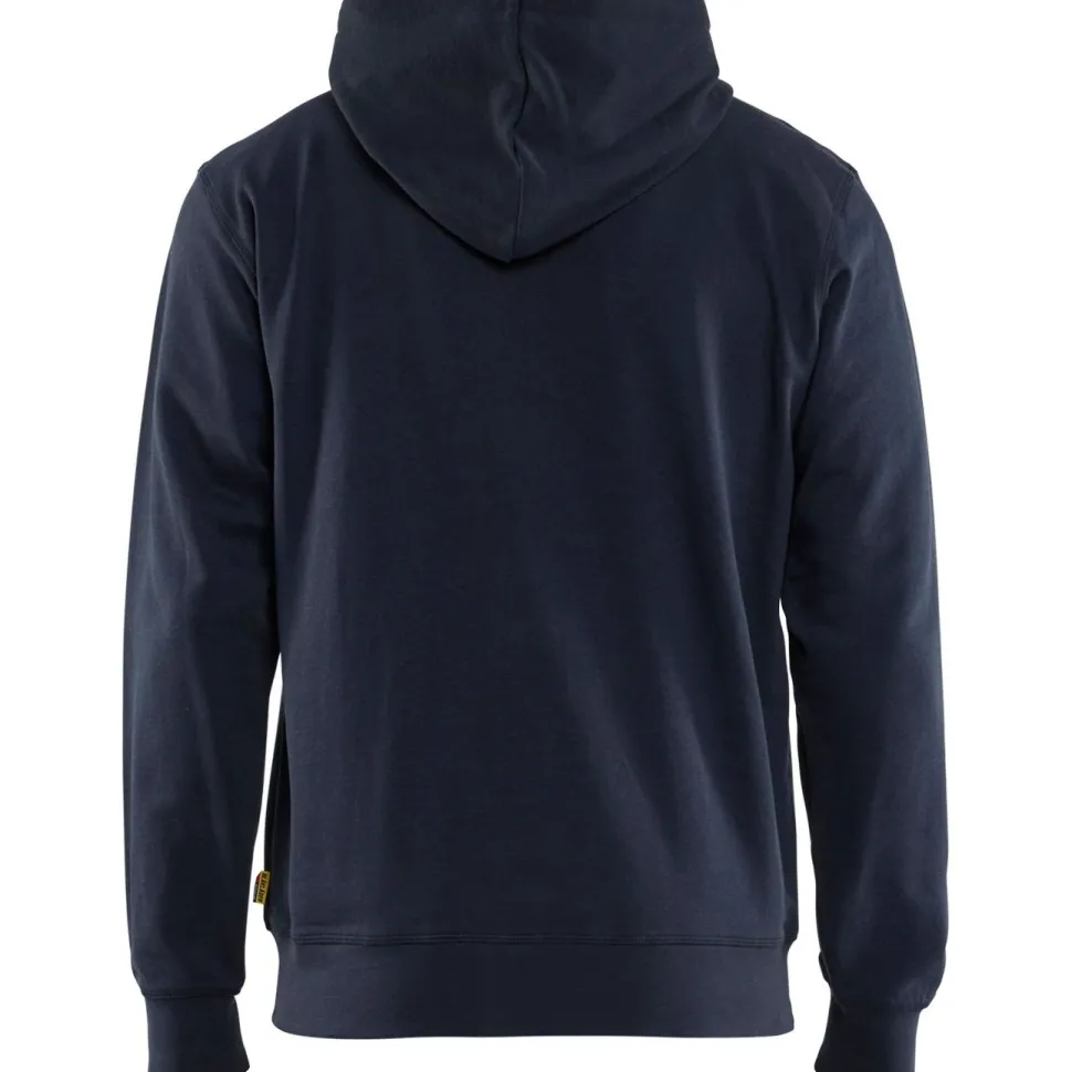 Huppari Blåkläder 3366-1158 vetoketjulla 100% puuvillaa