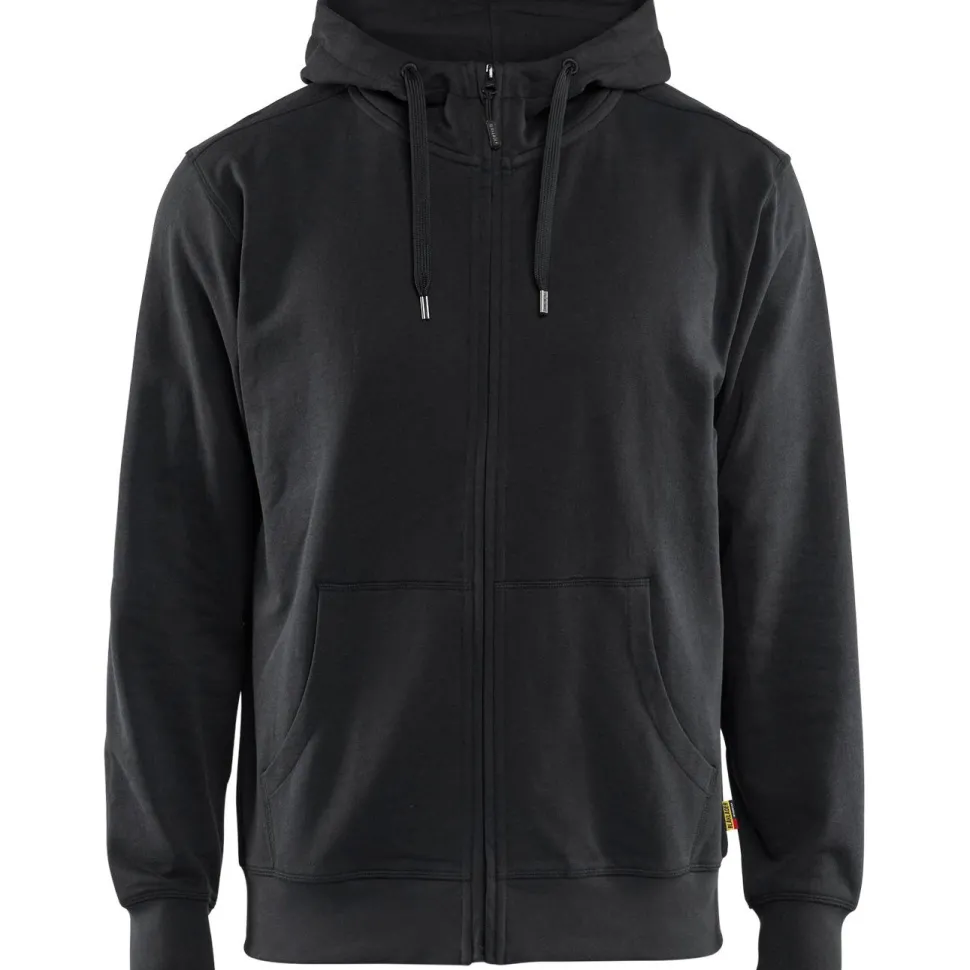 Huppari Blåkläder 3366-1158 vetoketjulla 100% puuvillaa