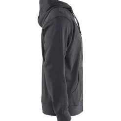 Huppari Blåkläder 3366-1158 vetoketjulla 100% puuvillaa