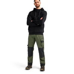 Huppari Blåkläder 3366-1158 vetoketjulla 100% puuvillaa