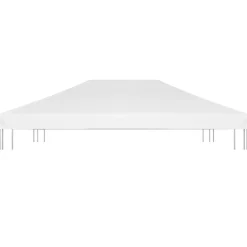 Huvimajan katto 270 g /m² 4x3 m valkoinen (12083)