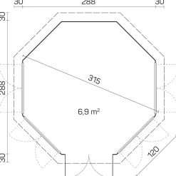 Huvimaja Tene Louise 4 F, 6.5m²