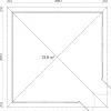 Huvimaja Tene Victoria C, 13.9m²