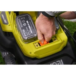 Hybridiruohonleikkuri Ryobi ONE+ RY18LMH37A-225 275 m² 18V/230V 2x2,5 Ah akuilla