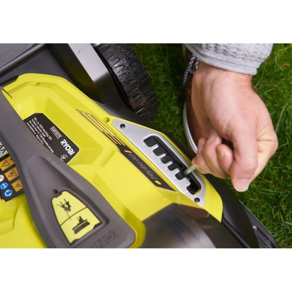 Hybridiruohonleikkuri Ryobi ONE+ RY18LMH37A-225 275 m² 18V/230V 2x2,5 Ah akuilla