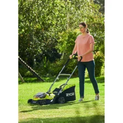 Hybridiruohonleikkuri Ryobi ONE+ RY18LMH37A-225 275 m² 18V/230V 2x2,5 Ah akuilla