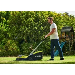 Hybridiruohonleikkuri Ryobi ONE+ RY18LMH37A-225 275 m² 18V/230V 2x2,5 Ah akuilla