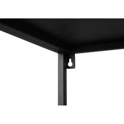 Hylly M&M Alexis 80x80cm musta