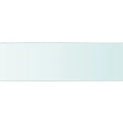 Hyllyt 2 kpl, kirkas lasi, 50x15 cm