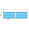 Ilmastointiputki 160 x 3000 Uponor