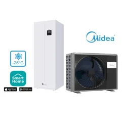 Ilma-vesilämpöpumppu Midea M-Thermal Arctic Dual 8kW/190L