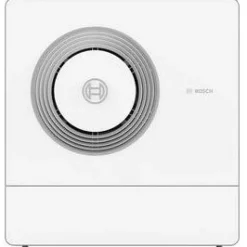Ilma-vesilämpöpumpun ulkoyksikkö Bosch 5800 AW, maatelineellä