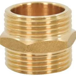 Imuletku messinkiliittimillä, PVC, 1,1