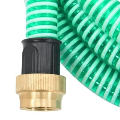 Imuletku messinkiliittimillä, PVC, 1,1