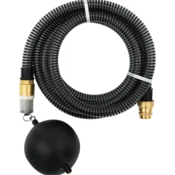 Imuletku messinkiliittimillä, PVC, 1,1