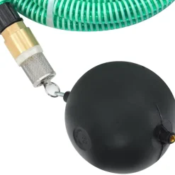 Imuletku messinkiliittimillä, PVC, 1,1