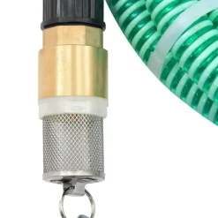 Imuletku messinkiliittimillä, PVC, 1,1