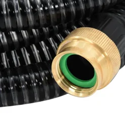 Imuletku messinkiliittimillä, PVC, 1,1