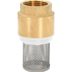 Imuletku messinkiliittimillä, PVC, 1,1