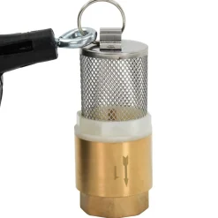 Imuletku messinkiliittimillä, PVC, 1,1