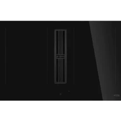 Induktioliesitaso liesituulettimella Smeg HOBD482D2, 83cm, musta