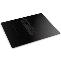 Induktiotaso liesituulettimella Faber Galileo Smart BK Glass A830 omalla moottorilla 60cm musta