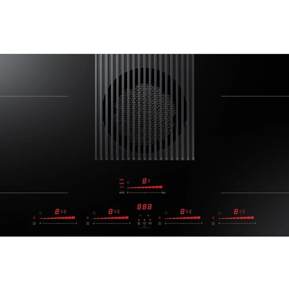 Induktiotaso liesituulettimella Samsung NZ84T9747VK/UR 80cm