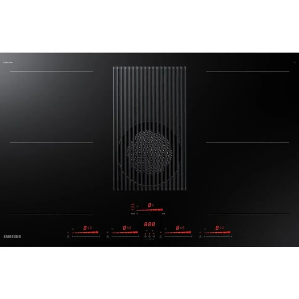 Induktiotaso liesituulettimella Samsung NZ84T9747VK/UR 80cm