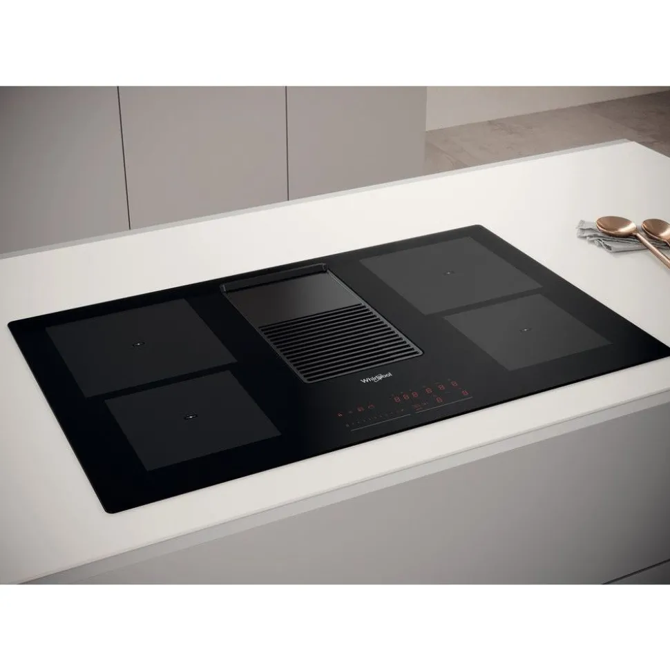 Induktiotaso liesituulettimella Whirlpool WVH 92 K F KIT/1 83cm