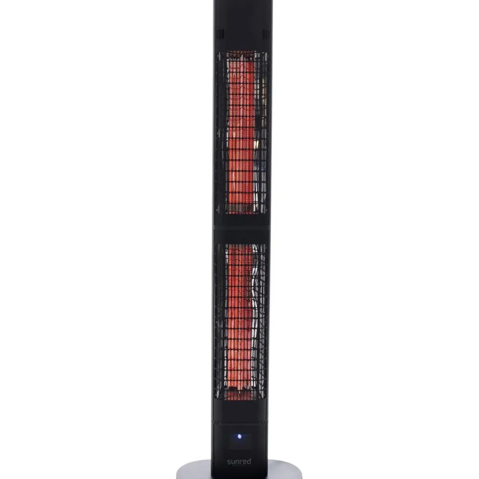 Infralämmitin Pistesarjat Sunred Dark Valencia Lounge, IP55, 3000W, musta