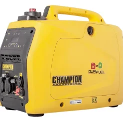 Invertteriaggregaatti Champion Dual Fuel The Supersilent 2kW 2x230V 1x12V 2xUSB